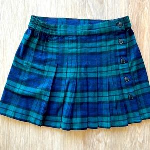 Gap teen mini skirt size 14-16 plaid school girl